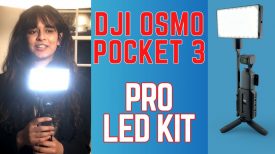 DJI Osmo Pocket 3 LED Light Kit with Quick Release Magnetic Mount
