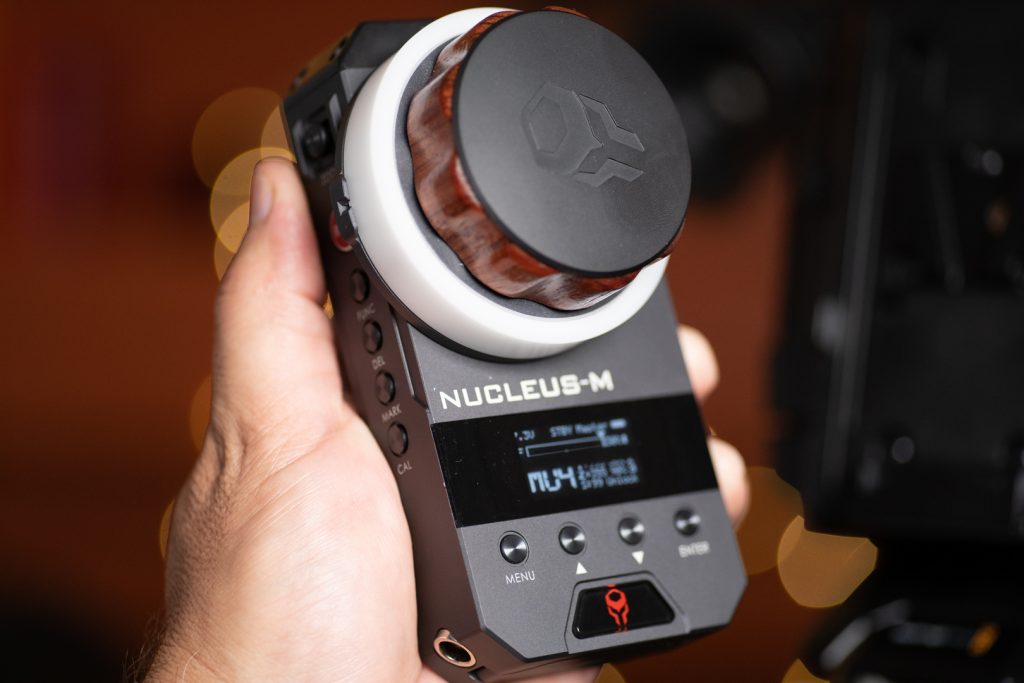 Nucleus M FIZ in hand