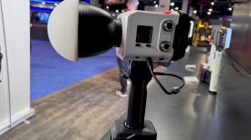 SmallRig RC 100C COB LED Video Light Kit With Battery Grip Handle First Look at NAB 2025